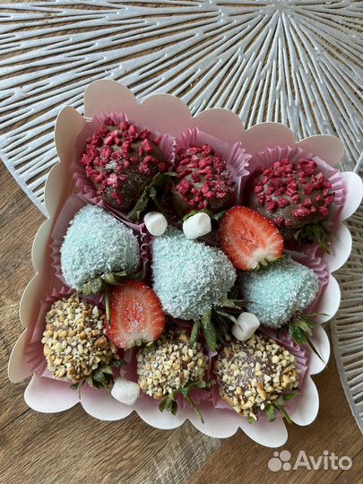 Клубника в бельгийском шоколаде