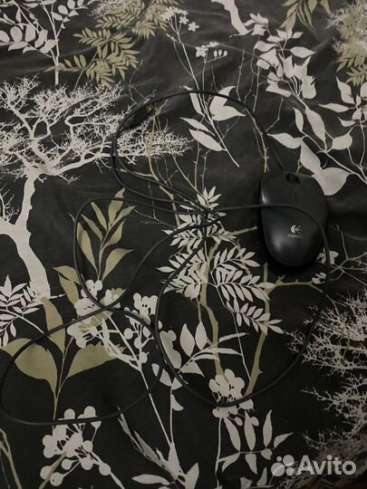 Мышь logitech M100 проводная