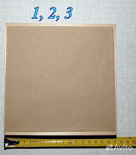 Миниатюры вышитые крестом, в деревянных рамках