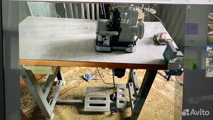 Швейная машинка текстима + оверлок