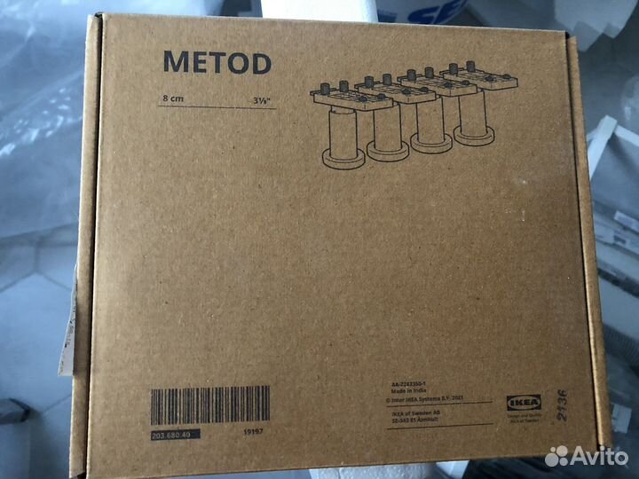 Ножки ддя кухни Metod IKEA