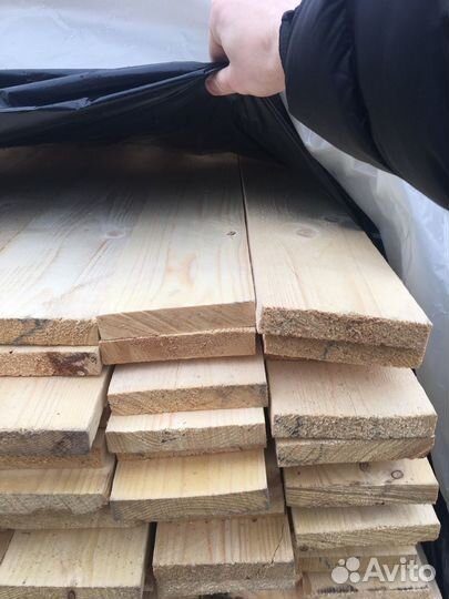 Доска обрезная естественной влажности хвоя 2 сорт