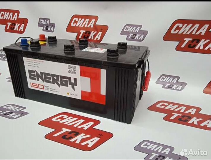 Аккумулятор на Volvo тягач 190 ah