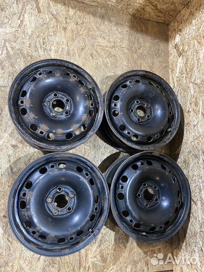 Диски штампованные R15 Skoda Fabia 2 07-15