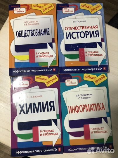 Книги для подготовки к егэ