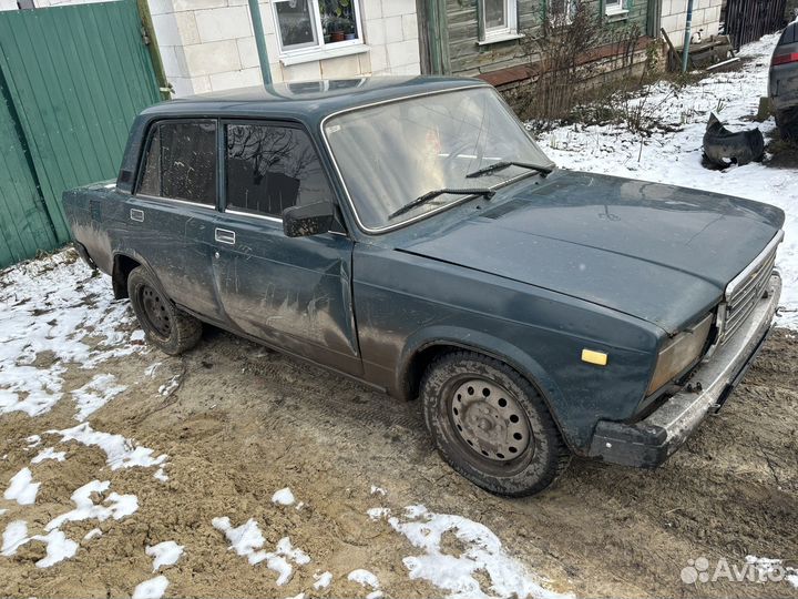 ВАЗ 2107 1.5 МТ, 2002, 100 000 км