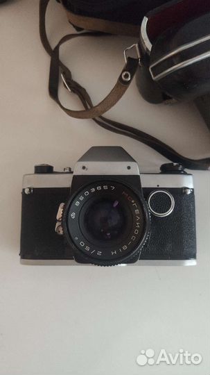 Пленочный фотоаппарат Киев Гелиос 81H 2/50