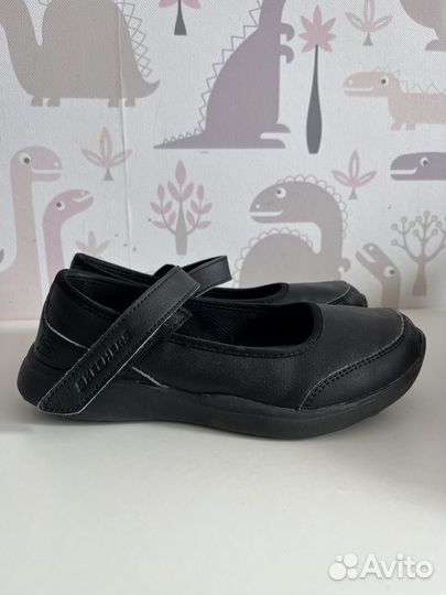 Туфли школьные для девочки skechers 33