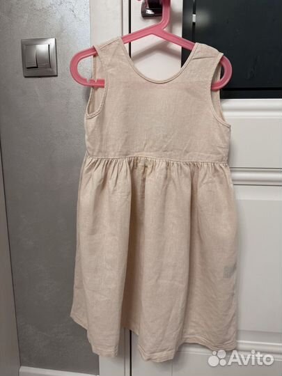 Сарафан натуральный лён 134