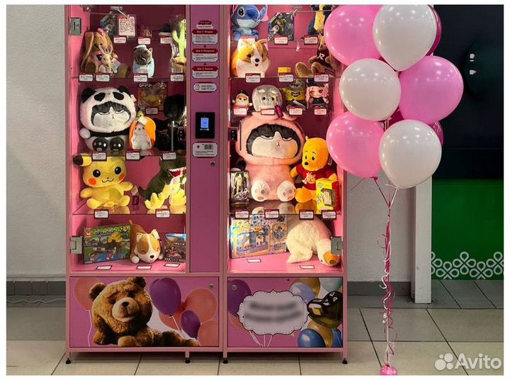 Готовый бизнес вендинговый аппарат игрушек