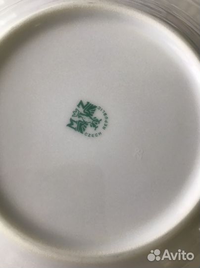 Тарелка суповая Чехословакия