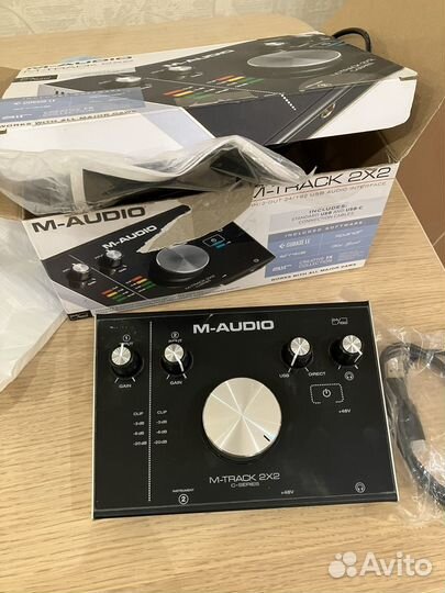 Звуковая карта m audio 2x2