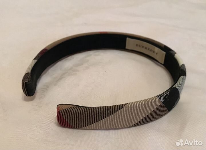 Burberry ободок для волос оригинал