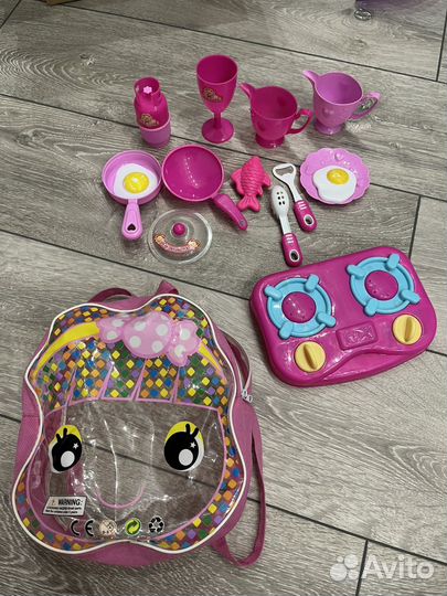 Набор детской посуды кухня