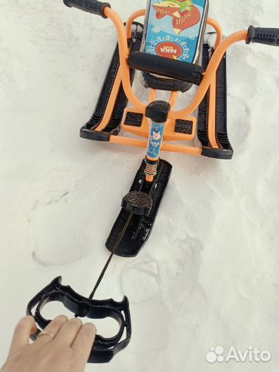 Детский снегокат бу