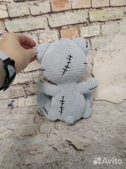 Мишка Тедди вязаный