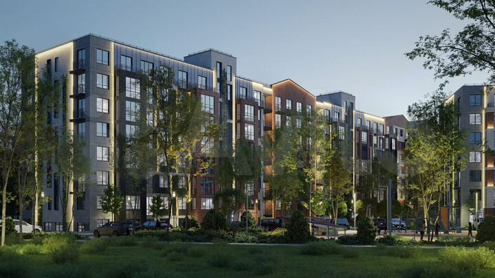 1-к. квартира, 40,2 м², 7/7 эт.