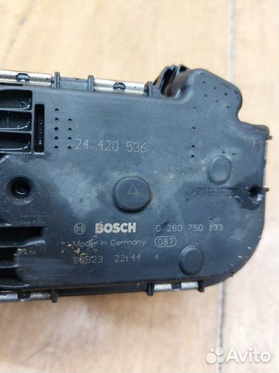 Дроссельная заслонка Opel Astra H Z14XEP 2009