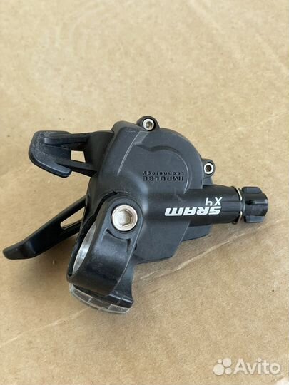 Манетка sram x4 3 скорости
