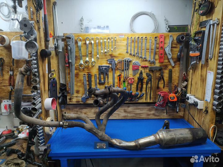 Коллектор Honda VFR400R VFR400 R VFR400 Nc30