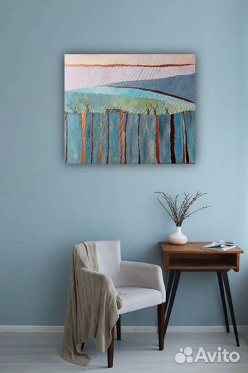 Большая интерьерная картина. Холст/масло. Оригинал