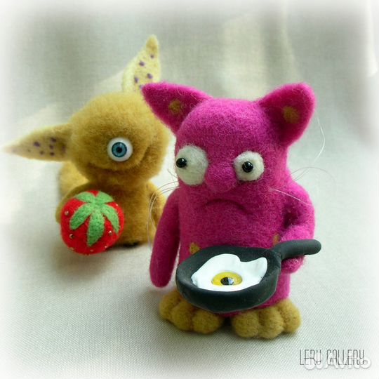 Монстрик игрушка. Монстр кукла. Хенд мейд