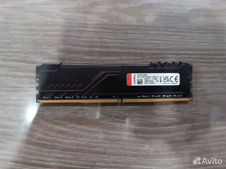 Kingston fury Beast B DDR4 32гб 3600 мгц гарантия