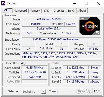 Ryzen 5 3600