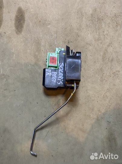 Замок передней прорвой двери киа рио 3 солярис