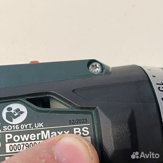 Шуруповерт metabo powermaxx bs