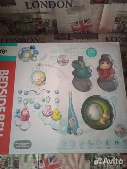 Электро Карусель на кроватку