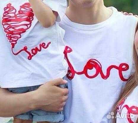 Family look футболки для фотосессии