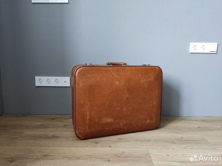 Кожаный чемодан СССР