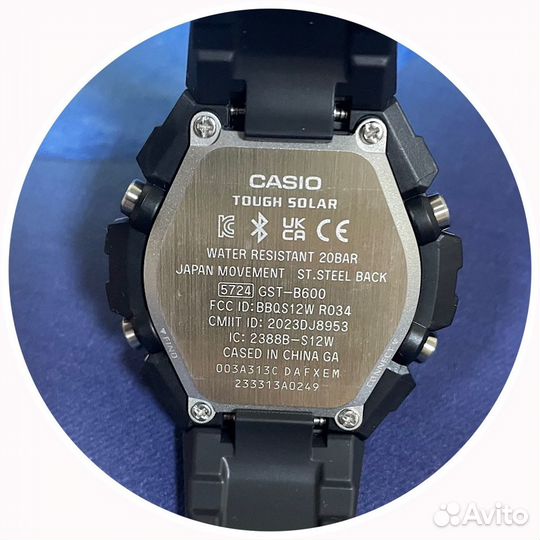 Наручные часы Casio GST-B600A-1A6