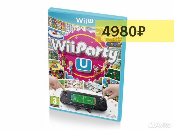 Wii Party U, б/у, английский (WiiU)