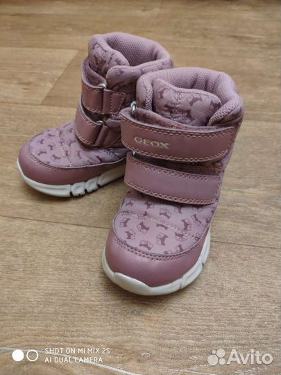 Зимние ботинки geox 25