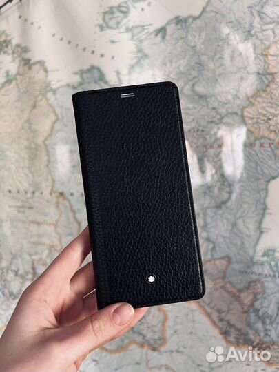 Кожаный чехол Montblanc Samsung Galaxy Note 8