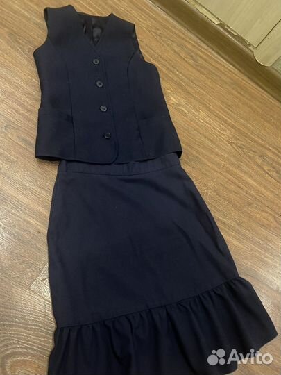 Школьная форма синяя