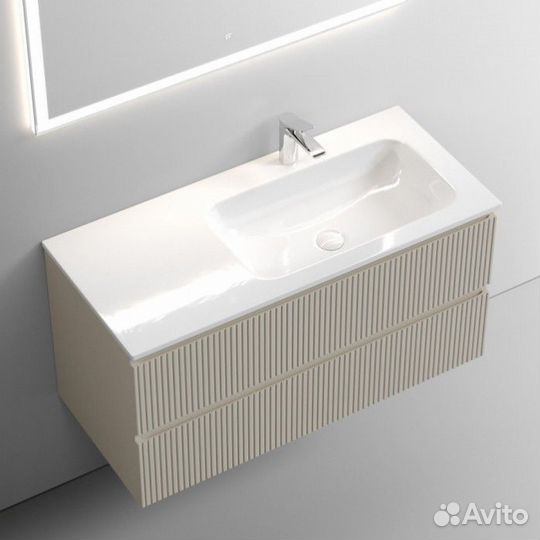 Тумба с раковиной Sancos Snob T 100 прав Beige Sof