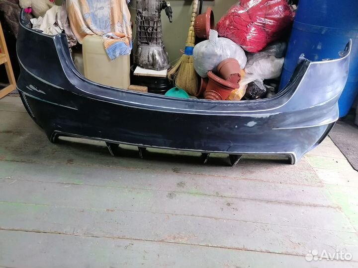 Задний бампер hyundai elantra md 2013 год