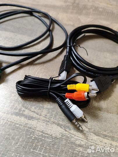 Аудио-видео кабель Mini Jack 3.5(тюльпан) 1 м