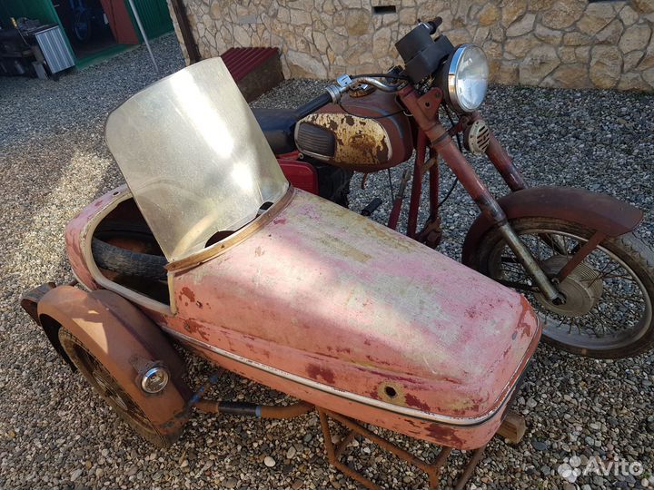 Ява-634 с коляской