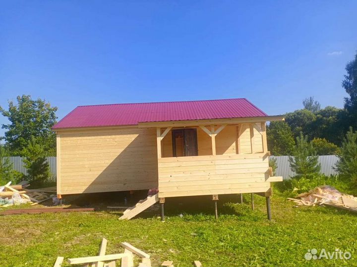 Каркасные дом 8*6