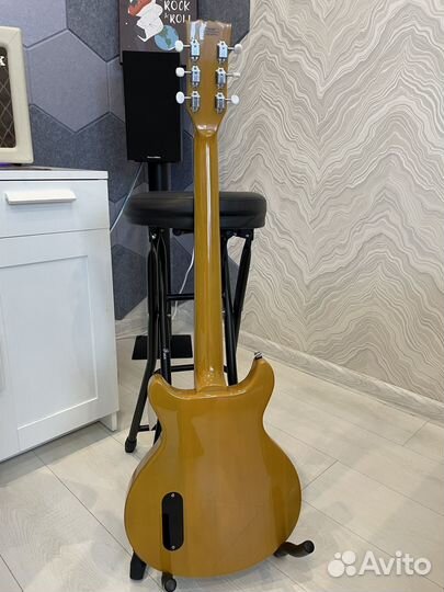 Электрогитара Harley Benton DC Junior TV Yellow