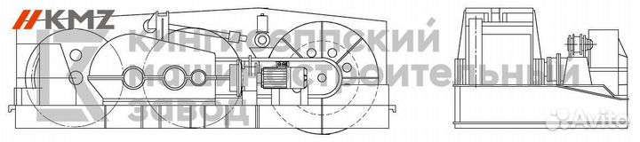 Лебедка фрикционная типа лф 20 для слипа