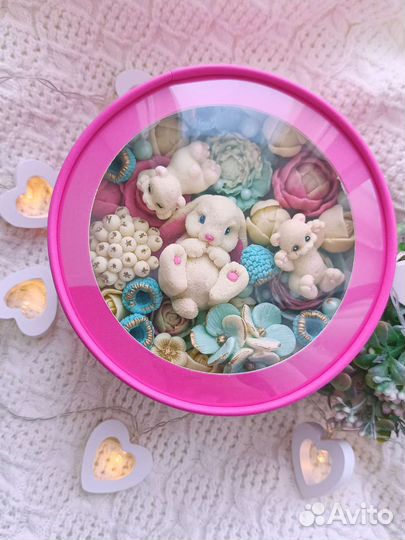 Шоколадный набор с зайчиком