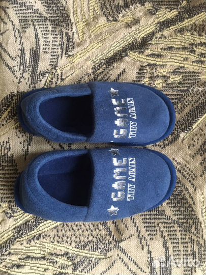 Тапочки домашние детские 2 пары