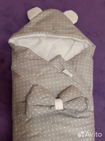 Конверт одеяло на выписку