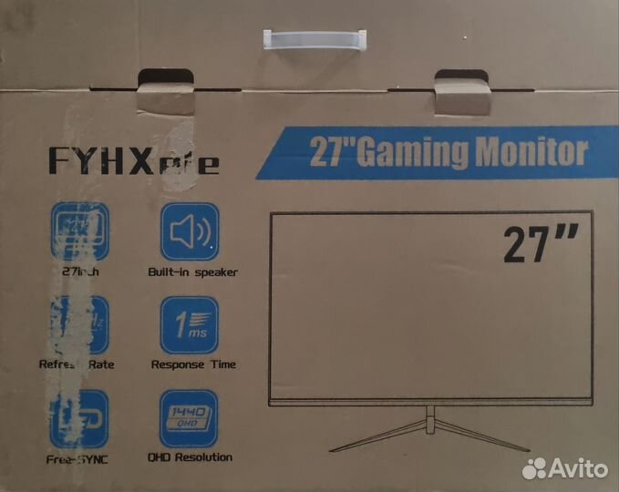 Монитор 165 гц 27