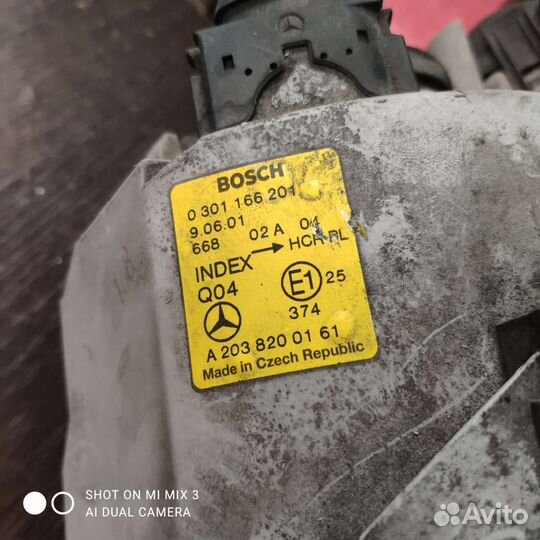 Фара левая Mercedes W203 C MB оригинал